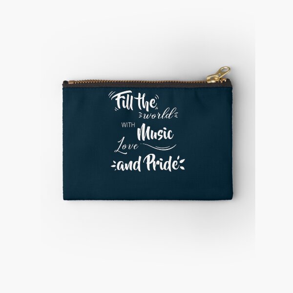 Item preview, Fill the world with music love and pride- Hamiltion musical quote designed and sold by fileslye.