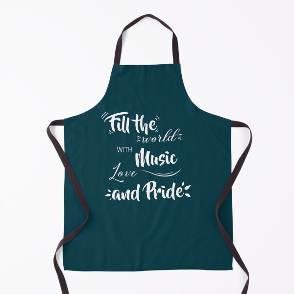 Item preview, Fill the world with music love and pride- Hamiltion musical quote designed and sold by fileslye.