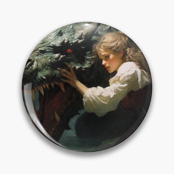 Item preview, Damsel and Dragon #1 designed and sold by Demonik-Art.