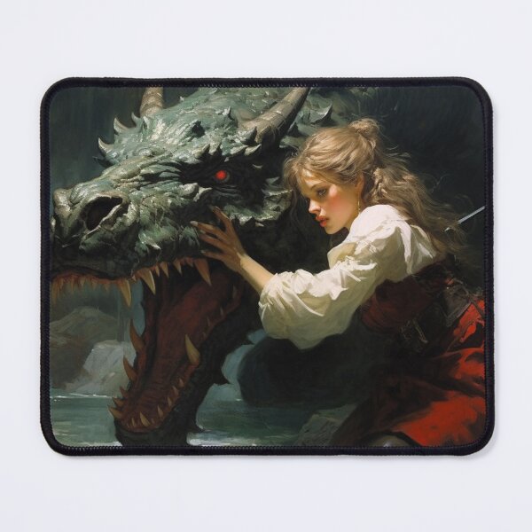 Item preview, Damsel and Dragon #1 designed and sold by Demonik-Art.