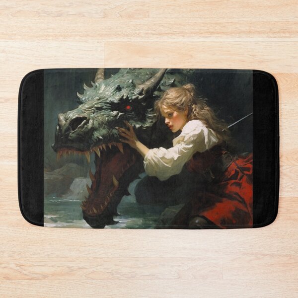 Item preview, Damsel and Dragon #1 designed and sold by Demonik-Art.