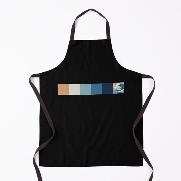 Item preview, Retro Japanese Waves Small Color Swatch designed and sold by global-designz.