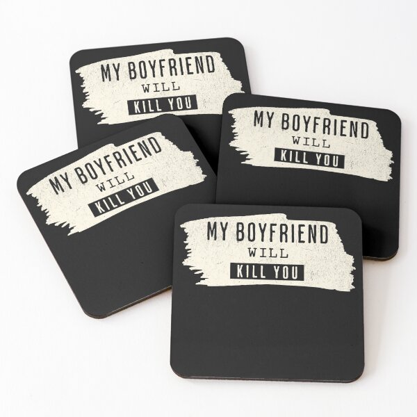 Item preview, My Boyfriend Will Kill You designed and sold by Hugo Bloke.