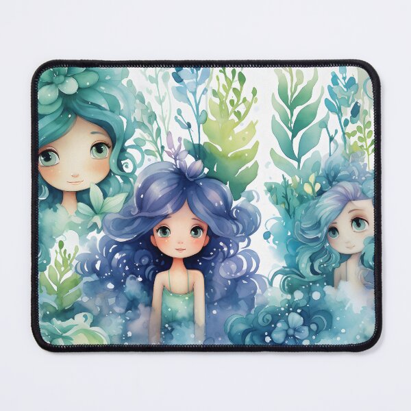 Item preview, Mermaids Pattern 14 designed and sold by DigitalPatternx.