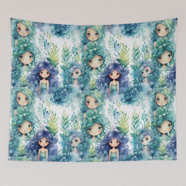 Item preview, Mermaids Pattern 14 designed and sold by DigitalPatternx.