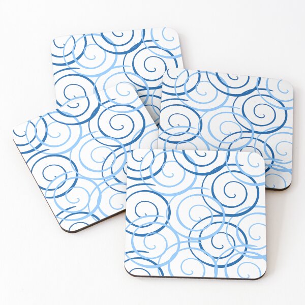 Item preview, Blue Swirl Pattern designed and sold by nyccatmom.