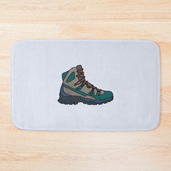 Item preview, Hiking Boot Blue and Green designed and sold by wildernesslove.