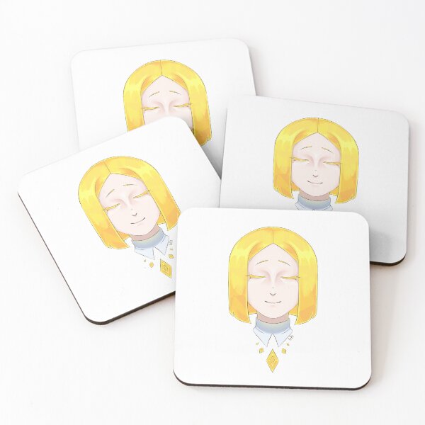 Item preview, Yellow Diamond Houseki no Kuni Headshot Design Sticker designed and sold by EvaDivaIrene.