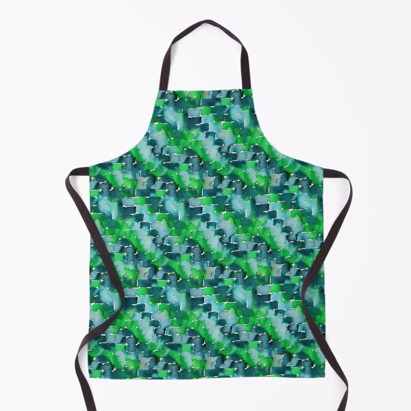 Item preview, Watercolor squares green blue designed and sold by Alessandro Remo Mazzoni Remotextiles.