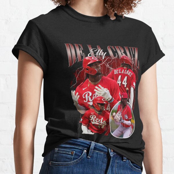 Elly DE LA CRUZ Cincinnati Reds Shirts - Ink In Action