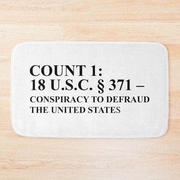 Item preview, Count 1: CONSPIRACY TO DEFRAUD  THE UNITED STATES designed and sold by Thelittlelord.