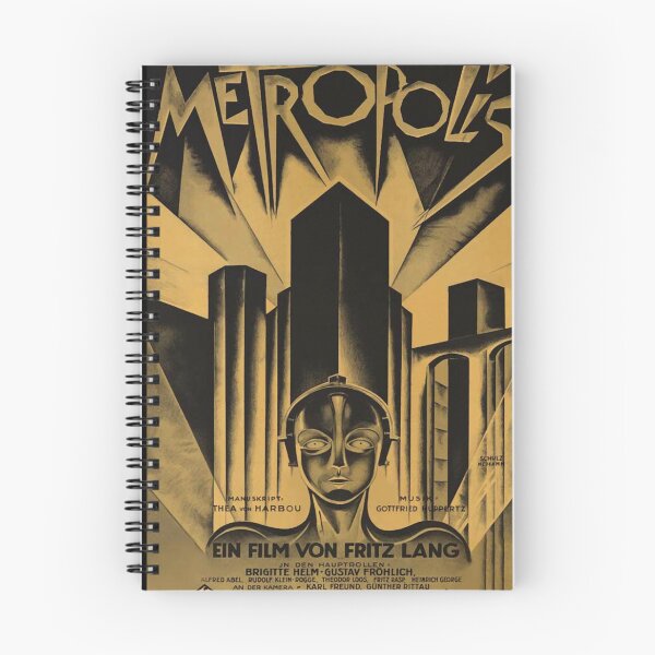 Item preview, Metropolis, Fritz Lang, 1926 vintage movie designed and sold by MarioWalshPhD.