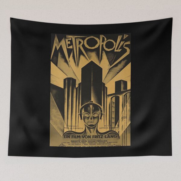 Item preview, Metropolis, Fritz Lang, 1926 vintage movie designed and sold by MarioWalshPhD.