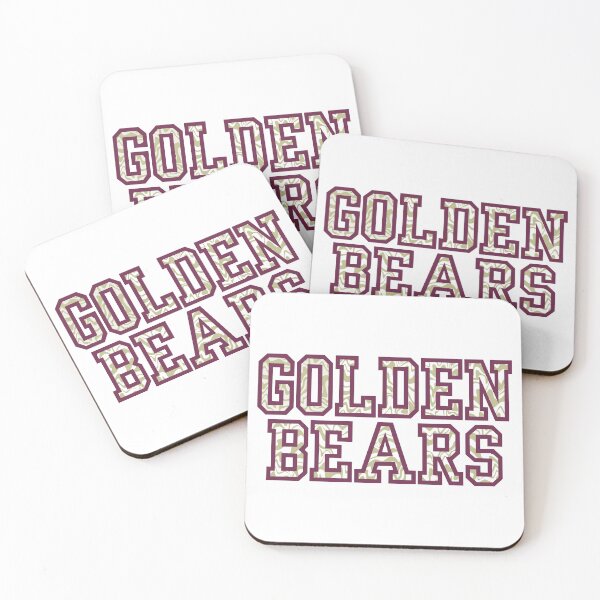 Item preview, Golden bears retro wave pattern designed and sold by Allie Rockhill.