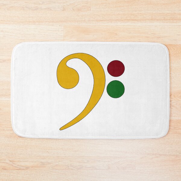 Item preview, Reggae Bass Clef designed and sold by reggaeartgifts.