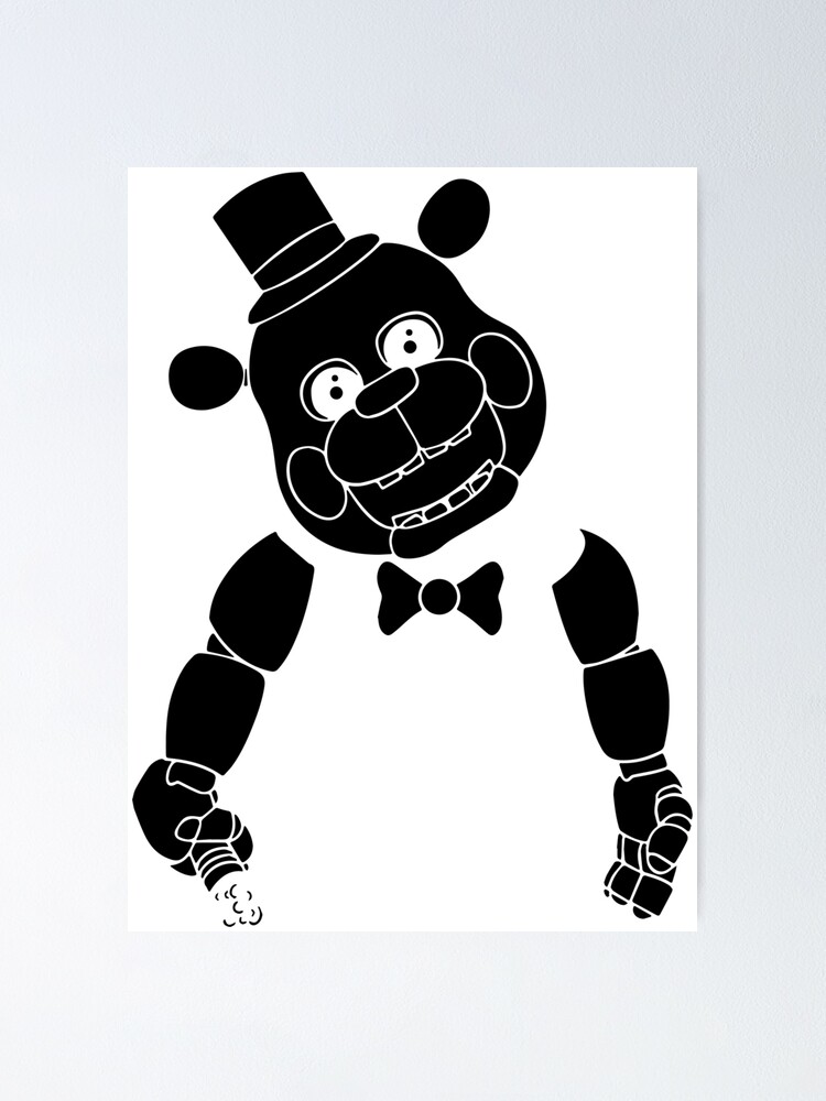 Five Nights At Freddy's Shadow Freddy Boy's Black T-shirt : Target