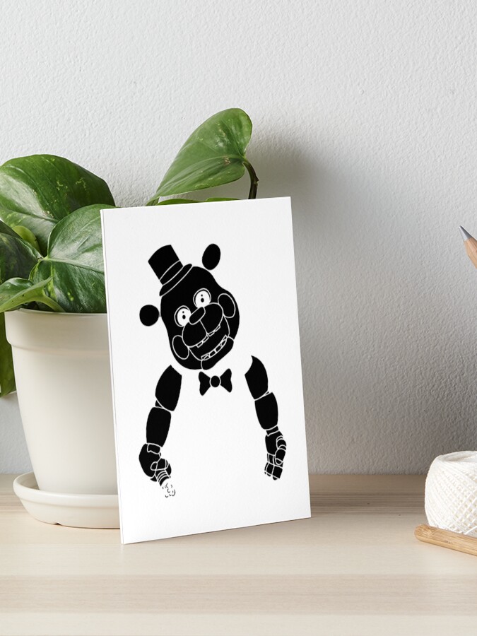 Freddy FNAF Art Print 5x7in