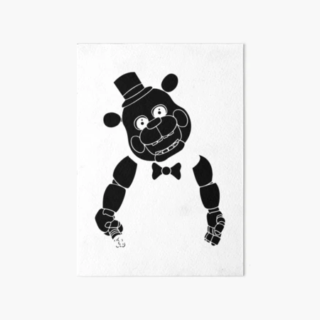 FNAF Nightmare Marionette Art Print 5x7in 
