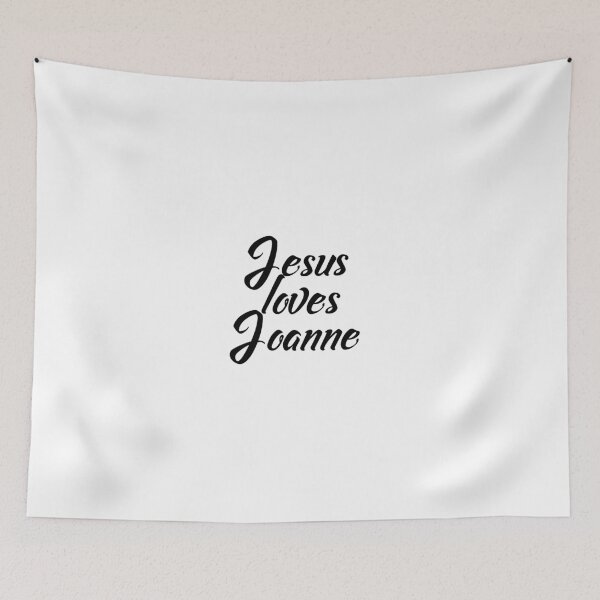 Aperçu de l'œuvre Jésus aime Joanne créée et vendue par Shalomjoy.