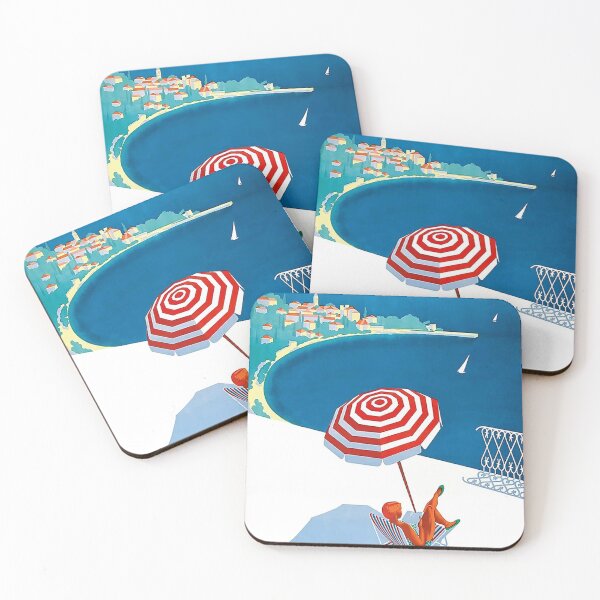 Item preview, 1954 French Riviera Travel designed and sold by marionkulaa.
