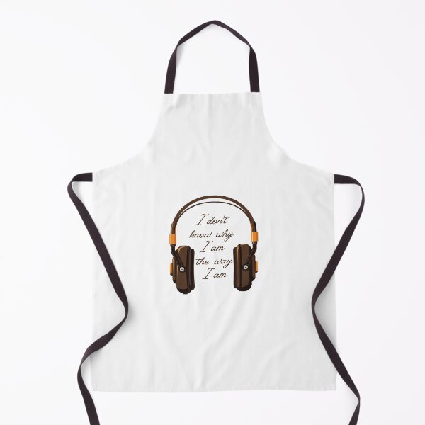 Item preview, Boygenius Not Strong Enough Lyric Headphone Design designed and sold by QuirkyDesignsINC.