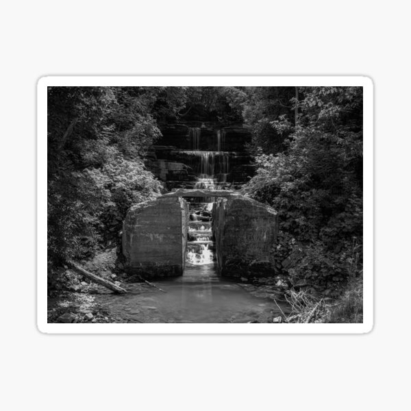 Item preview, Grunge City Waterfall Photo V4 designed and sold by Family Journey with God.