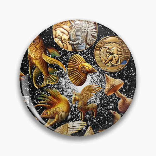 Item preview, Fish Aztec Matrix designed and sold by Abstrakjsnc101.