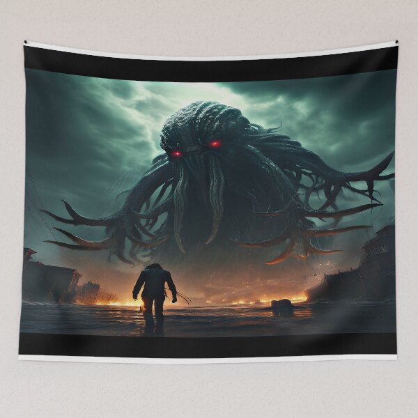 Item preview, The Sea Chronicles of Cthulhu: Nyarlathotep-Cthulhu designed and sold by Frame-Frenzy-P.