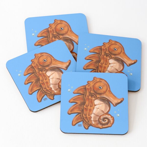 Item preview, Stoic Seahorse designed and sold by MrHinkleDraws.