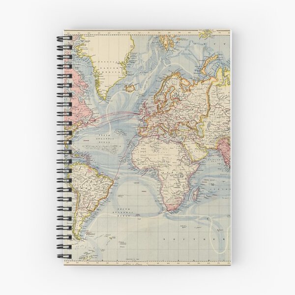 Item preview, Vintage Map of The World (1883) designed and sold by marionkulaa.