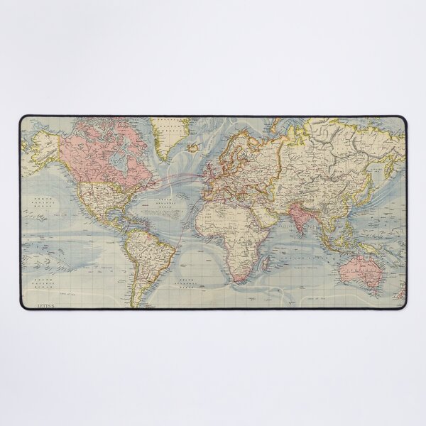 Item preview, Vintage Map of The World (1883) designed and sold by marionkulaa.
