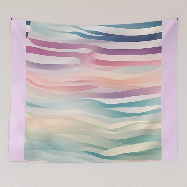 Item preview, Brush Strokes Pastel Tones-Lines Pattern designed and sold by Omarupattern51.