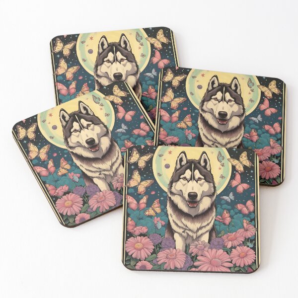 Item preview, Dog by Moonlight designed and sold by HabitableMoons.