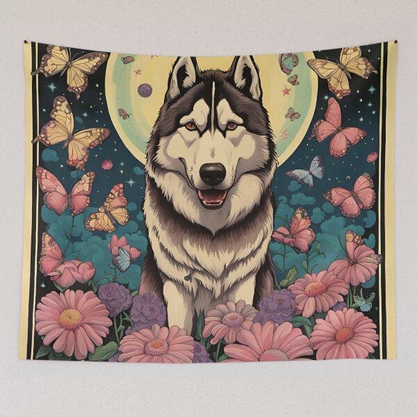 Item preview, Dog by Moonlight designed and sold by HabitableMoons.