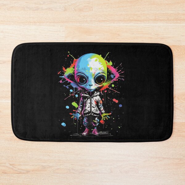 Item preview, Funny Colorfull AlienAliens Ufo Alien designed and sold by ArtFromBeyond.