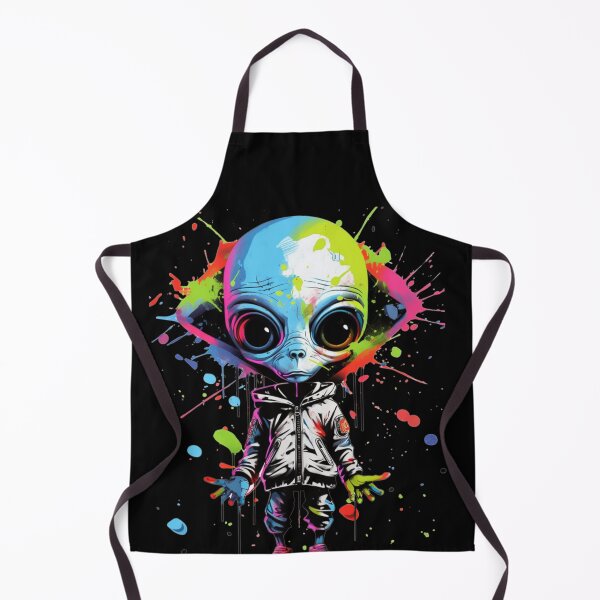 Item preview, Funny Colorfull AlienAliens Ufo Alien designed and sold by ArtFromBeyond.
