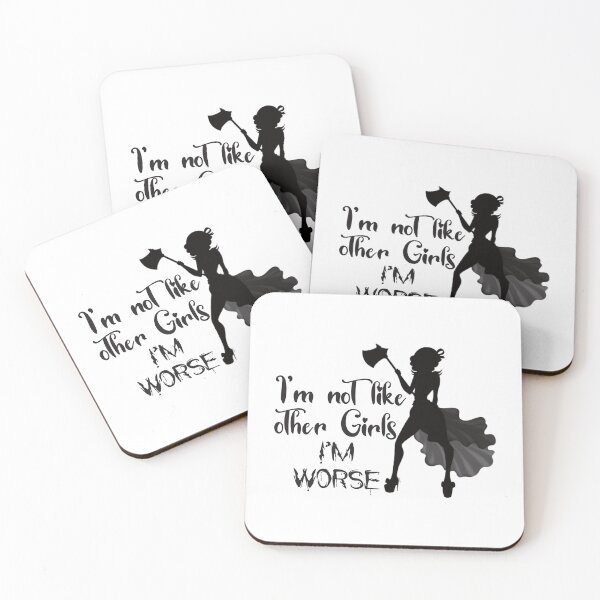 Item preview, I'm not like other Girls I'm worse designed and sold by Cre8tiveWebs.