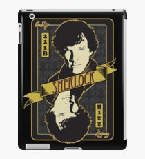 221B Playing Card iPad Case/Skin