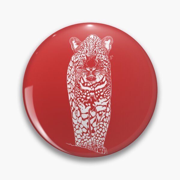 Item preview, illustration of lepard white desing designed and sold by TheSkrleshop.