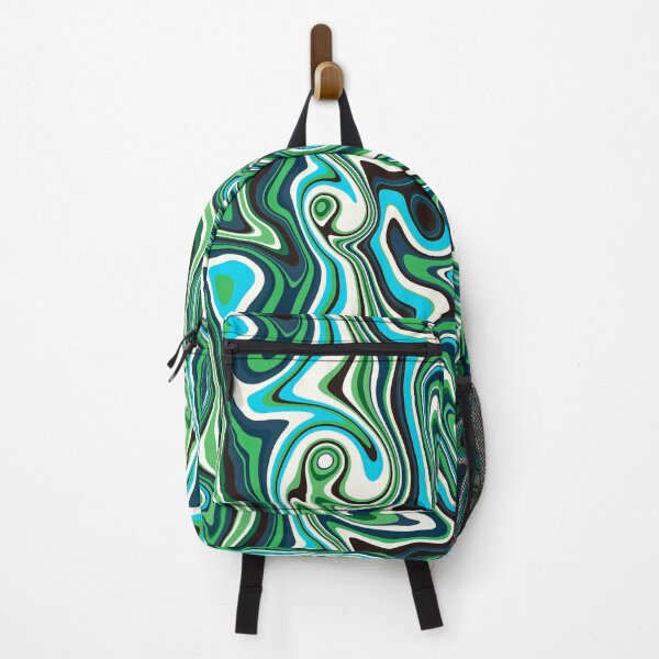 Item preview, Green and blue swirls designed and sold by FatBirdie.
