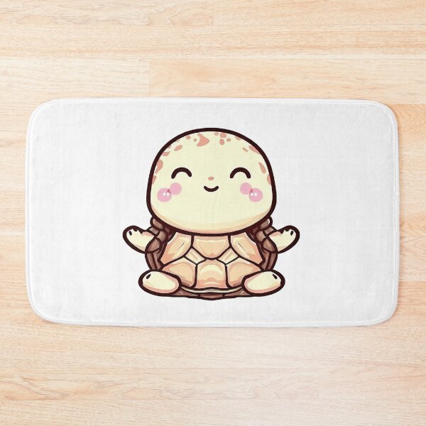 Item preview, Little sea turtle meditating while practicing yoga designed and sold by huape.