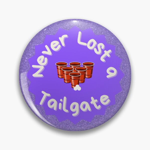 Item preview, Never Lost a Tailgate Pin JMU designed and sold by Annabeldewey.