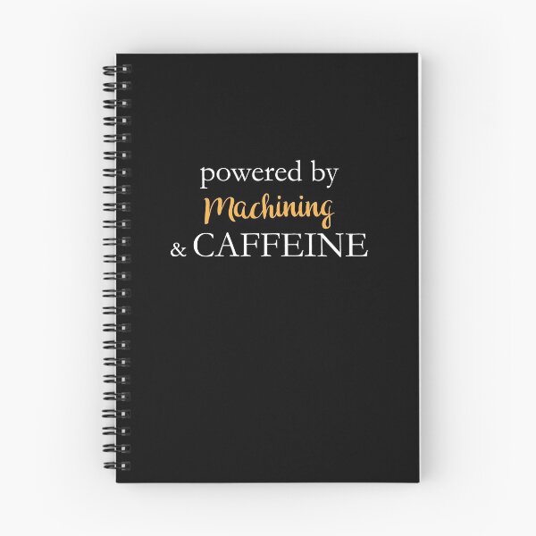 Item preview, Powered By Machining And Caffeine designed and sold by theredteacup.