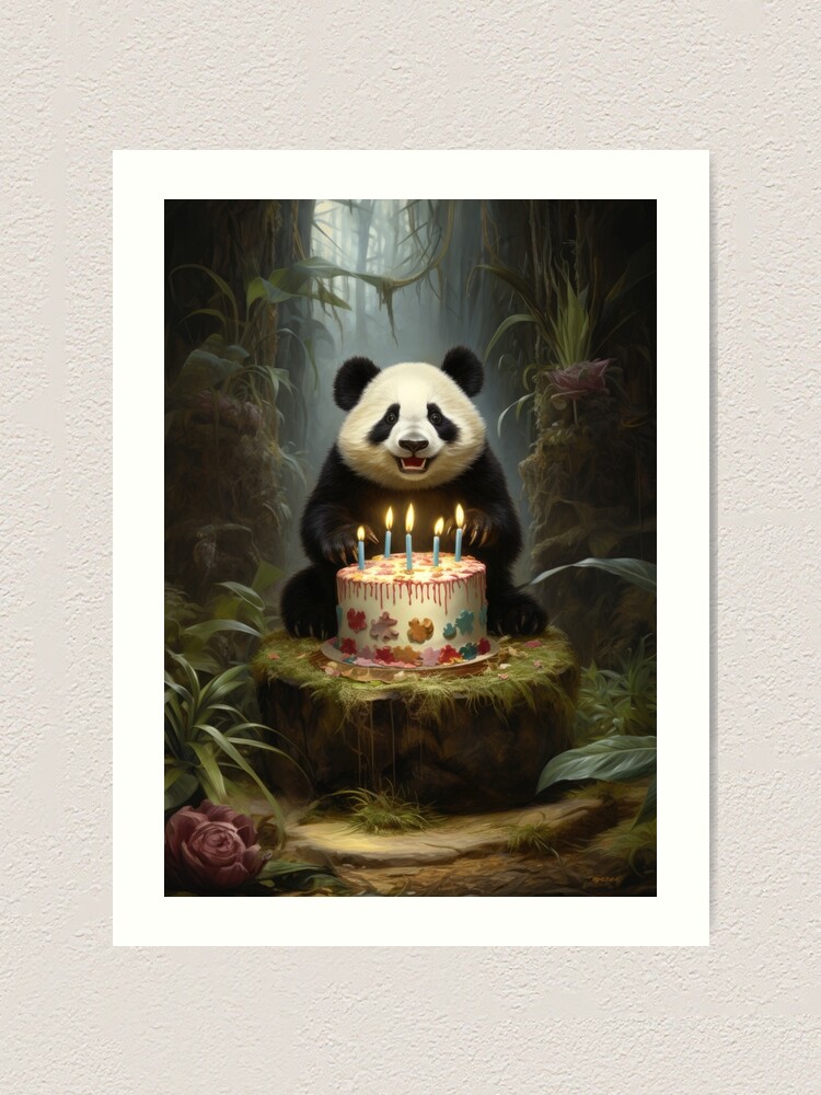 Panda Bear / Smash Cake / Cake Topper / First Birthday / Baby Shower /  China / Zoo Animal - Etsy