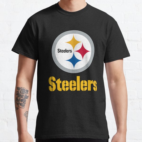 Black Steelers Pickens Text Pic T-Shirt Adult