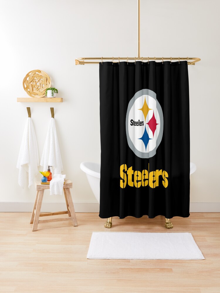 Steelers-City Shower Curtain for Sale by verlosen