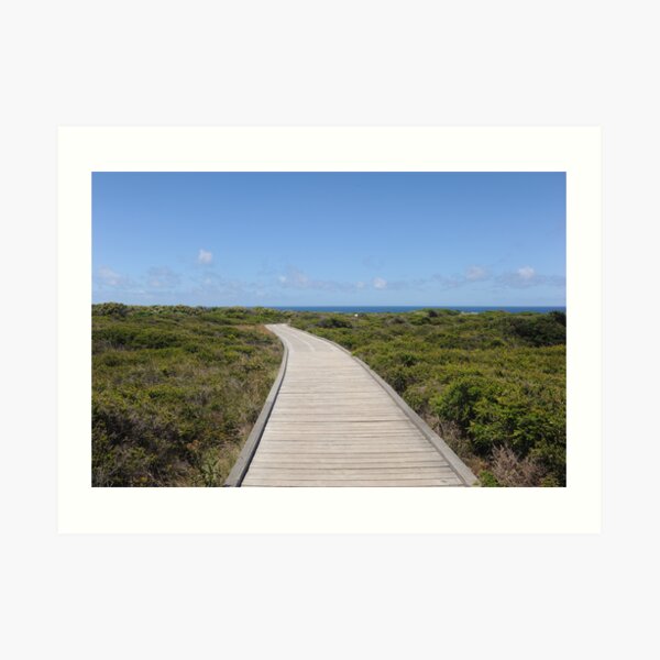 Boardwalk to ?? Art Print