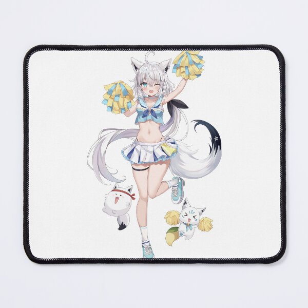 Item preview, Shirakami Fubuki Wearing Cheerleader Outfit | hololive Gamers designed and sold by Risumu.
