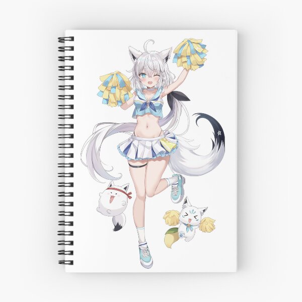 Item preview, Shirakami Fubuki Wearing Cheerleader Outfit | hololive Gamers designed and sold by Risumu.
