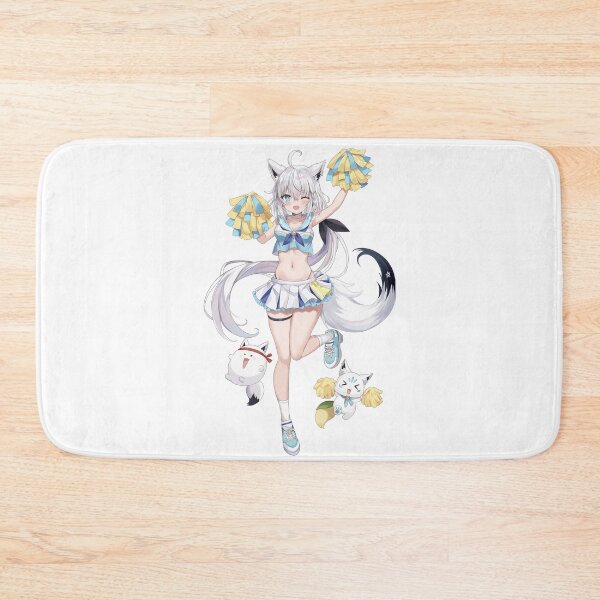 Item preview, Shirakami Fubuki Wearing Cheerleader Outfit | hololive Gamers designed and sold by Risumu.